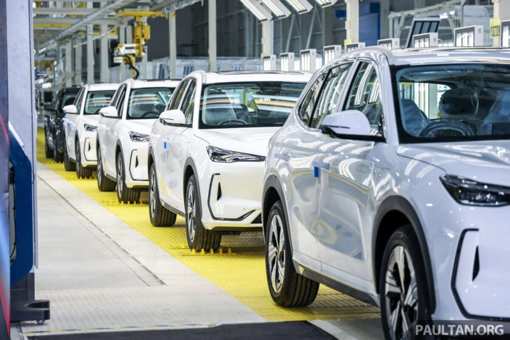 Proton to expand its Tg Malim EV plant capability to 42,000 units – eMas 5 CKD production to begin soon 2025-Proton-EV-Plant-Launch-4