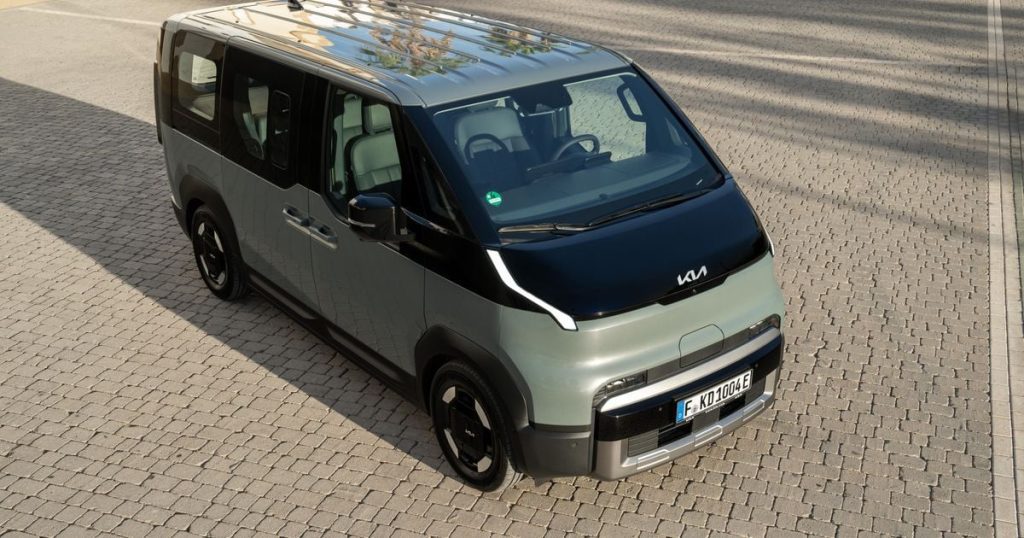 2027 kia pv5 passenger: van based electric people mover coming to